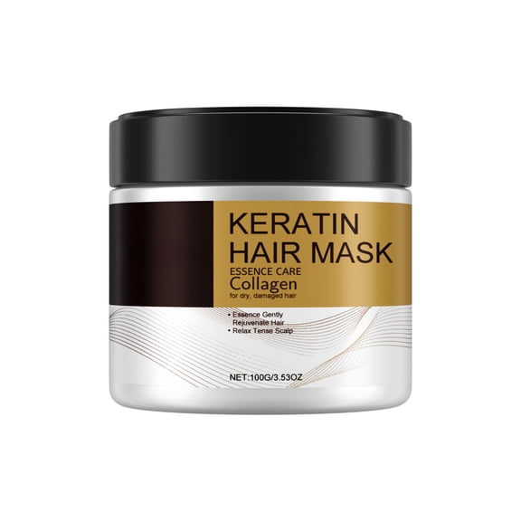 Alvantor Keratin Hair Mask Deep Conditioner for Dry Damaged Hair Repair, 3.53oz
