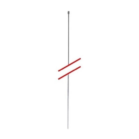 Hustler 4904-49 49 in. Stainless Steel Whip for RUM-150