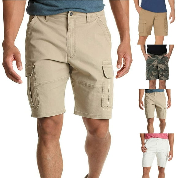 XZNGL Hommes Shorts Hommes Shorts Hommes Pantalons Mode Hommes Poche Fermeture Éclair Résilience Loisirs Outillage Pantalons Courts