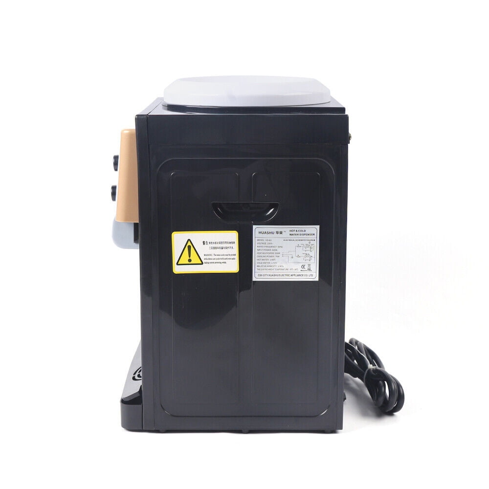Electric Hot and Cold Water Cooler Dispenser Desktop Water Dispenser Bracket (Brown)
