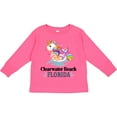 thumbnail image 3 of Inktastic Clearwater Beach Florida Girls Long Sleeve Toddler T-Shirt, 3 of 5