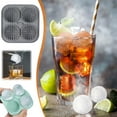 thumbnail image 6 of Ice Cube Tray,Admaison Ice Ball Cube Mold with Funnel for Cocktails,Bourbon,Brandy,Whiskey Gifts for Men,Silicone Fun Shapes Gray, 6 of 6