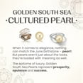 thumbnail image 5 of ANGARA Golden South Sea Cultured Pearl Ring with Spiral Metal Loop in 14K Rose Gold for Women | June Birthstone, Birthday, Anniversary, Jewelry Gift for Women | Pearl Ring, 5 of 5