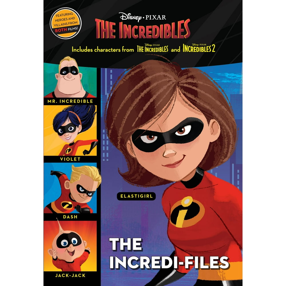 The Incredi-Files (Disney/Pixar The Incredibles 2) - Walmart.com