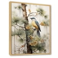 thumbnail image 2 of Designart "Minimalist Guardians of the Forest III" Animals Floater Framed Wall Decor, 2 of 7