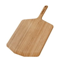Chef Pomodoro 14-inch Bamboo Pizza Peel, Wooden Pizza Paddle with Non-Slip Handle, 23 x 14 in