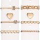 thumbnail image 2 of 8 Pcs Watch Band Charms Watch Band Ring Jewelry Ring Loop Watch Strap Accessories, 2 of 2