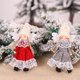 thumbnail image 4 of Muñeca De Adorno De Navidad,Ángel Colgante De Navidad,Colgante De Muñeca De Ángel De Alce, Adorno De Árbol De Navidad Muñeca Adornos De Navidad Para Niños2pcs-rojo-- oso de fresa Electrónica, 4 of 5