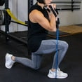 thumbnail image 3 of Serious Steel Fitness Resistance Tube Band Set Includes Handles, Door Anchor and Ankle Straps (Latex), 3 of 8