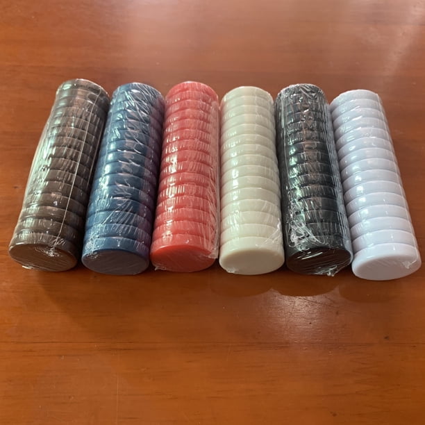 Dos piezas de ajedrez continentales de 20/27/32 mm, tres especificaciones, dados en blanco, fichas brillantes, fichas con monedas y dados redondos claros