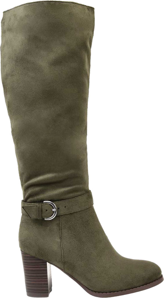 KNS International Women's Journee Collection Joelle Extra Wide Calf Knee High Boot Green Size 7M - image 2 of 3