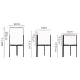 thumbnail image 7 of SPRING PARK Plant Pot, Modern Tall Metal Pot Stand Indoor Flower Potted Plant Holder Plants Display Rack, 7 of 7