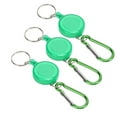 thumbnail image 1 of Telescopic Burglar Keychain, Lightweight Multifunction Portable Retractable Keychain Buckle Strong Compact With Carabiner For Outdoor Blue,Green,Purple, 1 of 8