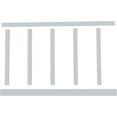 thumbnail image 5 of 56" Height with 12" to 15" Wide Adjustable Wall Panels, Classic Shaker 8' PVC Wainscoting Kit, (for heights up to 56"H), 5 of 8