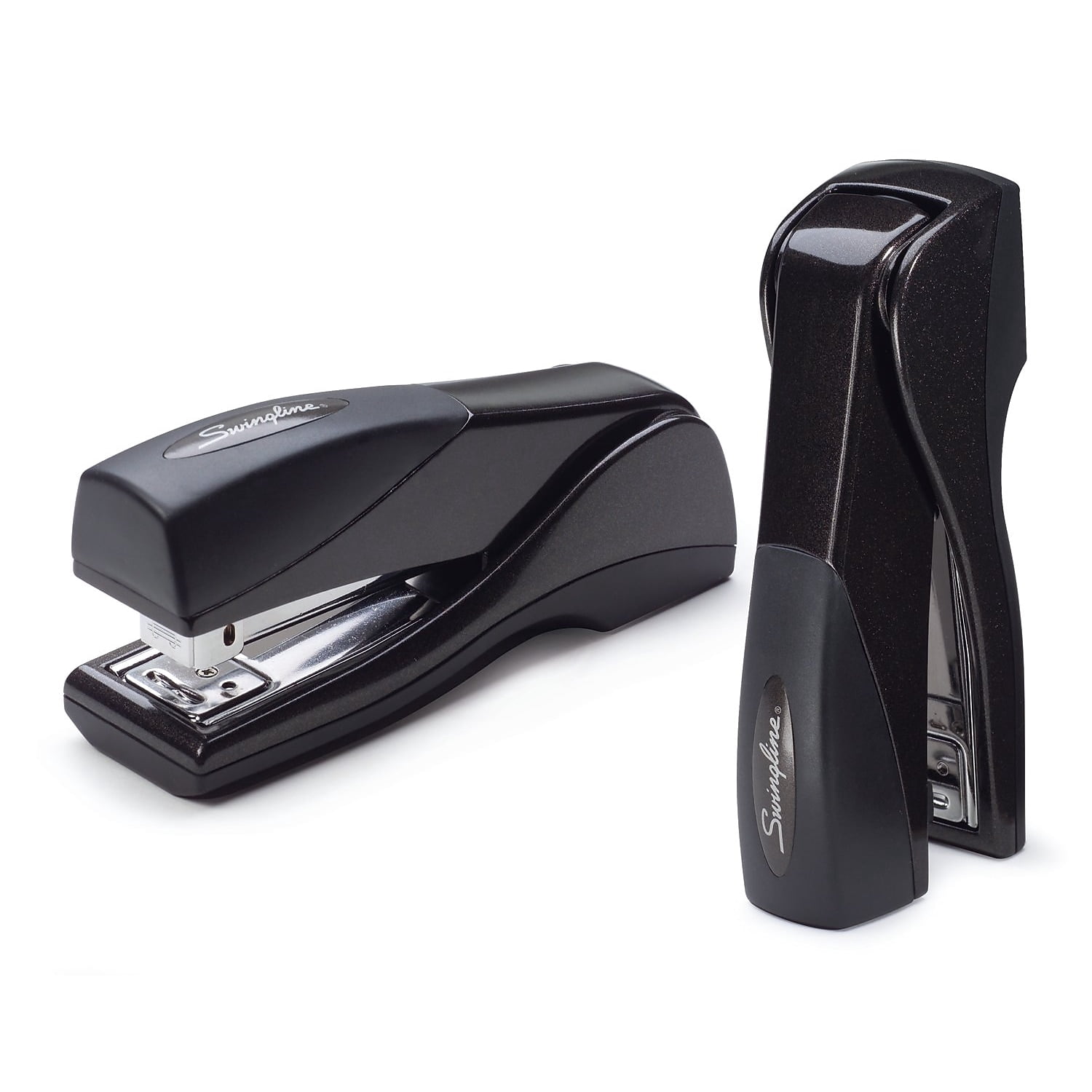 Swingline S7087815J Optima Grip 25-Sheet Capacity Compact Stapler - Graphite