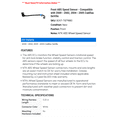 thumbnail image 2 of Front ABS Speed Sensor - Compatible with 2000 - 2002, 2004 - 2005 Cadillac DeVille 2001, 2 of 2