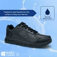 thumbnail image 3 of Shoes for Crews Galley II, Men's Slip Resistant Work Shoes, Water Resistant, Black, Size 7, 3 of 5