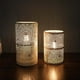 thumbnail image 3 of Lámpara de arte del hierro con farol LED de 2 uds., lámpara para dormitorio con Yuyangstore Lámpara de escritorio decorativa, 3 of 8