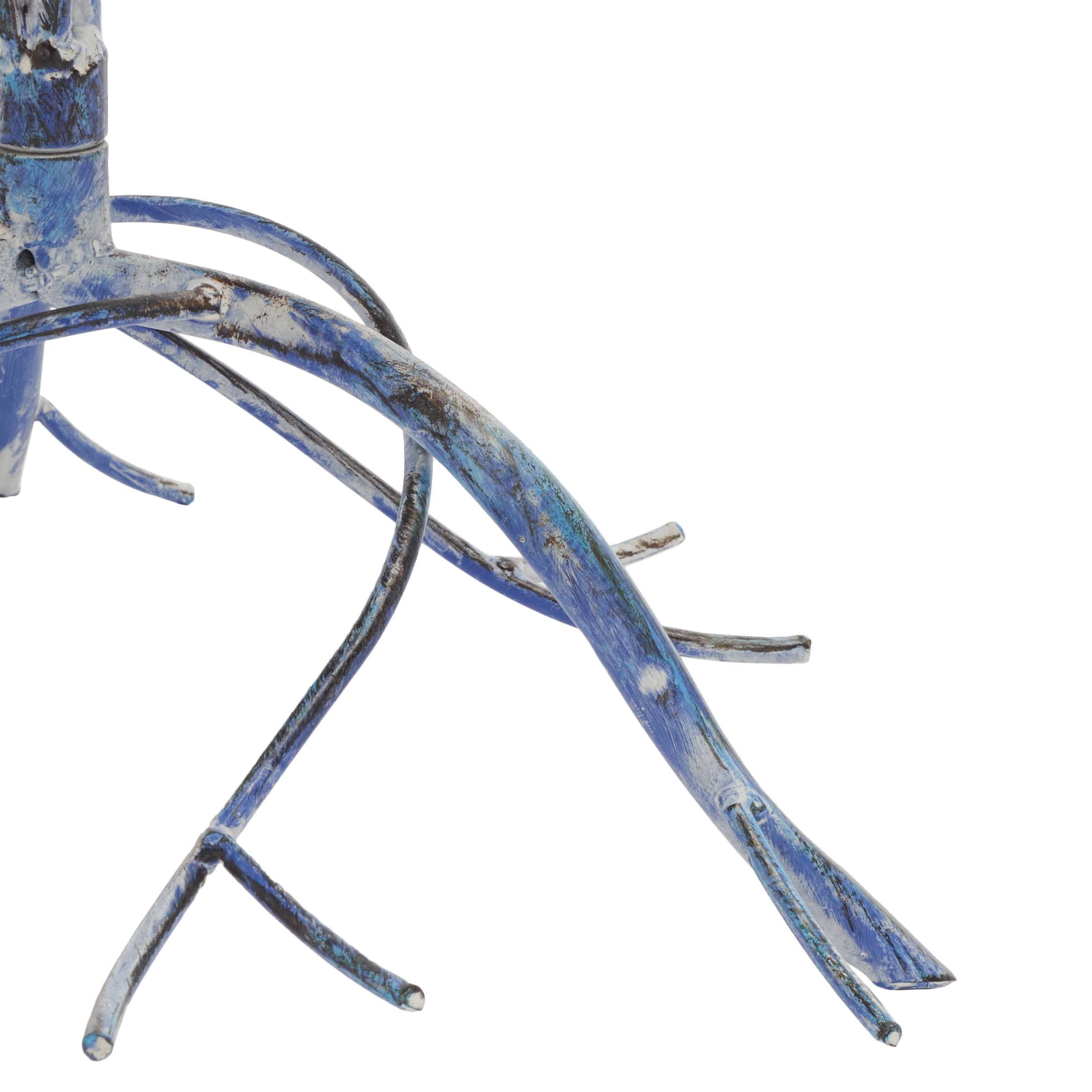 SAFAVIEH Nigel Outdoor Patio Bird Bath, Mossy Blue