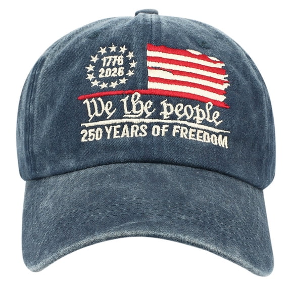 Men Baseball Caps Summer Classic Anniversary Embroidered Baseball Cap Adjustable Snapback Hat for Men and Women