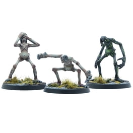 Fallout: Wasteland Warfare Nukalurks Miniatures – 2 Unpainted 32mm Resin Figures With Scenic Bases, Nuka World Expansion