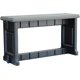thumbnail image 1 of ZYPPPA Bench, Deep Grey Top with Black Sides, 1 Pack - Proudly Made in The USA, Click and Lock Hardware-Free Assembly, Durable and Stylish Outdoor Seating, 1 of 8