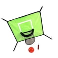 thumbnail image 2 of Hoop de baloncesto para accesorios de accesorio de trampolín fácil de ensamblar cama de salto para niños al aire libre universales Verde, 2 of 8