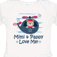 thumbnail image 4 of Inktastic Mimi and Pappy Love Me Baby Boy Boys Long Sleeve Baby Bodysuit, 4 of 5