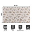thumbnail image 5 of Beige Origami Dinosaurs Geometric Pattern Door Rugs,Washable Non Slip Door Mats Indoor,Decorative Door Mats,Entry Mat Indoor for Entrance,Bedroom,Kitchen,Bathroom,17"x30", 5 of 6