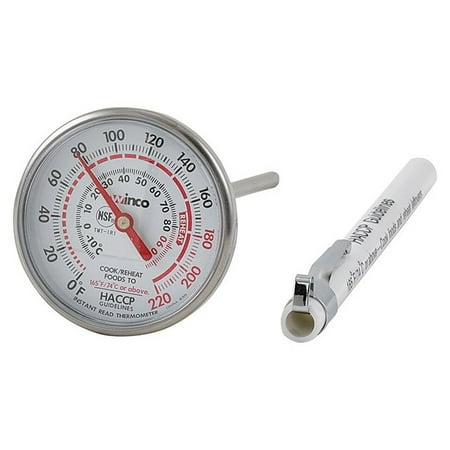 

Instant Read Thermometer 1 3/4 Dial 5 Probe