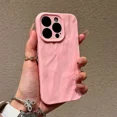 thumbnail image 1 of Soft Fold Pattern Phone Case For iPhone 11 12 13 14 15 16 Pro Max X Xs XR Max Plus Candy Bumper Silicone Cover tzw, 1 of 7