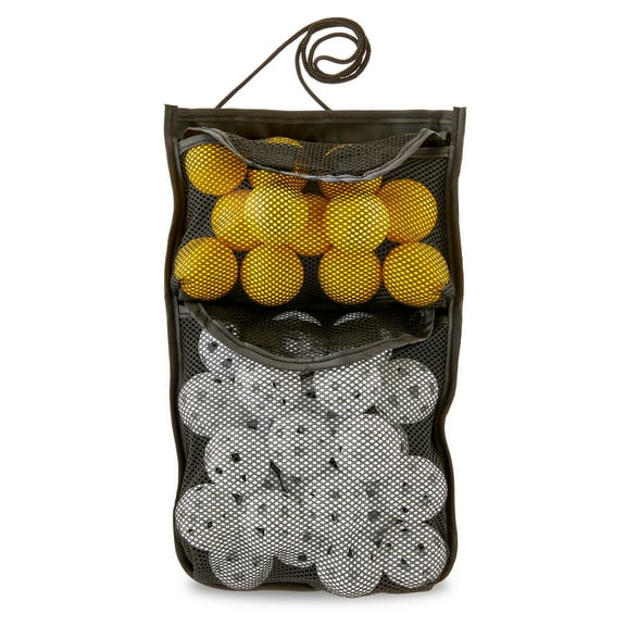 Athletic Works Assorted Yellow Foam and White Plastic Practice Golf Balls
