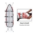 thumbnail image 4 of HELLHERO Piano Keys Iron Board Cover 15x54 Inches Polyester with Elastic Border Universal Fit for Laundry Room, 4 of 5