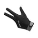 thumbnail image 5 of Guante de billar para zurdos, antideslizante, para taco de billar, de 3 dedos empalme negro, 5 of 9
