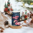 thumbnail image 2 of Yayeee Flameless Candles with Remote Flickering Battery Operated Multi Color Changing, Red Floral Flamingo, 2 of 7