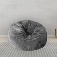 thumbnail image 4 of Alfombrilla de forma forma forma para cama de frijoles, decoración de habitación para niños, de muebles, alfombrilla de tatami lavable gris oscuro BLESIY funda de sofá, 4 of 8