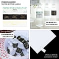 thumbnail image 4 of Efavormart 24 Pack | Black/Gold Happy Birthday Party Water Bottle Labels, Waterproof Label Stickers, 4 of 11