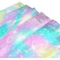 thumbnail image 3 of Coolnut Bright Unicorn Rainbow Bath Shower Curtain Liners 72x72in 100% Polyester Waterproof with Curtain Hook, 3 of 6