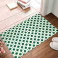 thumbnail image 4 of Gukieu St. Patrick’s day Print Dust-proof Floor Mats, Water-absorbent and Non-slip Flannel Door Mats 16x24in, Home Decoration Suitable for Kitchen, Bathroom, Garage, 4 of 7