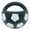 White, variant on HAHUT The Mellow Dog Calming Ball with Handle, Interactive Football Shape Dog Toy for Dogs Playing, Water Play, Training & Outdoor Games (White)
