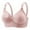 Pink A3, variant on Hrsba Supportive Bras for Women D E F G Cup Wireless Push Up Breathable Daily Full Figure Bra