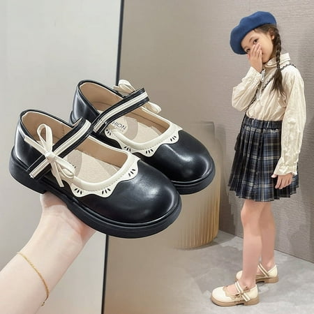 

Girls Shoes 2024 Spring New Children‘s Shoes Women‘s 6-12 Years Old Children‘s Korean-style Casual Velcro Shoes