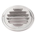 thumbnail image 4 of Toystoory Rejilla de ventilación de acero inoxidable de 80/100 mm Rejilla de escape redonda con brida Conjuntos de muebles de dormitorio plata 100 mm Toystoory HA024590-02, 4 of 6