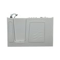 thumbnail image 3 of Avano Av3060wild Walk-In Tubs 60" Gel Coated Air / Whirlpool Bathtub For Alcove, 3 of 7
