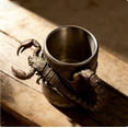 thumbnail image 3 of 3D Scorpion Shaped Mug, Unique Resin Coffee Cup with Realistic Creature Design, Novelty Drinkware for Home and Office, Perfect Gift for Animal Lovers and Collectors, 3 of 4