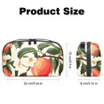 thumbnail image 5 of Peach Waterproof Oxford Cloth Travel Case for Electronic Devices, USB Organizer, Charger Organizer Travel Case, Phone Cable Organizer - 5.9x9.44x3.14 in, 5 of 6