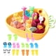 thumbnail image 4 of Bearachild 10pcs Animal Fruit Fork Cartoon Children Pick Dessert Twisted Toothpick Kitchen Desserts Sandwich Tableware Cocktail Type3 NO3, 4 of 6
