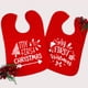 thumbnail image 1 of Babero para bebé My First Christmas, babero con diseño navideño, toalla de saliva de algodón roja para recién nacidos, regalo de fiesta para baby shower, 1 of 5