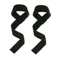 thumbnail image 1 of koolsoo 2 Pcs Sangles de Musculation Sangles de Poids Entraînement de Force Sangles de Poignet de Levage Noir, 1 of 9