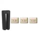 thumbnail image 4 of Kit de Equilibrio de Aspas de Ventilador de Techo de 80 Piezas, Que Incluye 20 Piezas Clips de Equilibrio de Ventilador Resistente y 60 Piezas de Peso 3G Autoadhesivo de Metal, 4 of 8